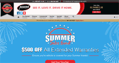 Desktop Screenshot of modernautosales.com